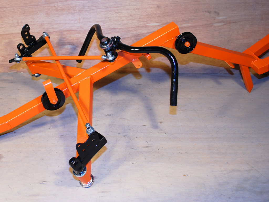 Warrior Racing Trike - under seat steering for comfort